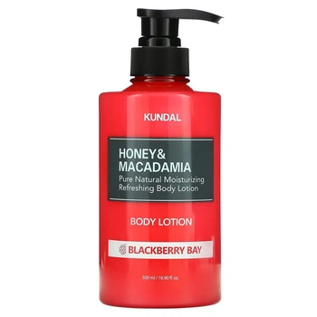 Питательный ароматический лосьон Kundal для тела Honey & Macadamia Body Lotion Blackberry Bay 500 мл 8809568740074