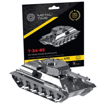 Конструктор Metal Time коллекционная модель T-34/85 (MT071)