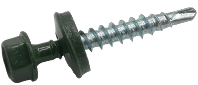 Саморез 4,8х35 для кровли RAL6020 М Steelfix 250 шт (010123)