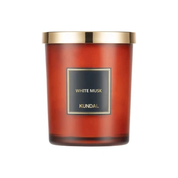 Соевая аромасвечка Kundal Perfume Natural Soy Candle White Musk 500 г 8809693258062
