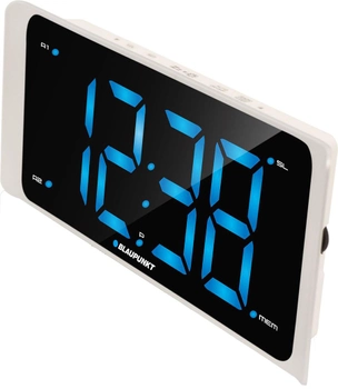 Радіоприймач Blaupunkt Digital alarm clock Black, White (CR16WH)