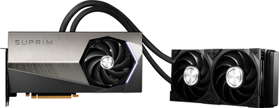 Видеокарта MSI PCI-Ex GeForce RTX 4090 Suprim Liquid 24GB GDDR6X (384bit) (2610/21000) (HDMI, 3 x DisplayPort) (GeForce RTX 4090 SUPRIM LIQUID 24G)