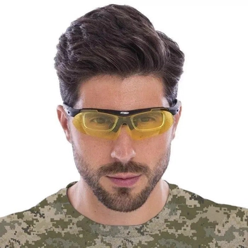Тактичні окуляри для військових із 5 змінними лінзами