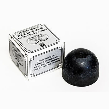 Грунт твердий Lefranc Charbonnel Hard black ball ground solid, 20 г