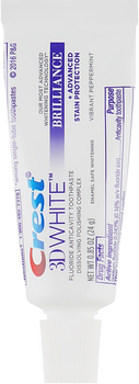 Отбеливающая зубная паста - Crest 3D White Brilliance Vibrant Peppermint Whitening Toothpaste 24g (272757-18383)