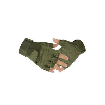 Перчатки тактические военные с открытыми пальцами, беспалые перчатки для военных и зсу