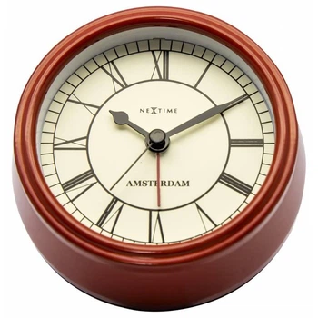 Часы настольные "Small Amsterdam Red" ?11 см 4007690