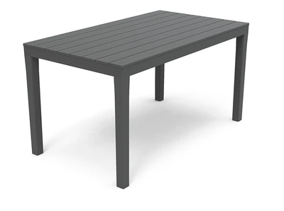 Стіл Progarden SUMATRA 138x78x72 антрацит