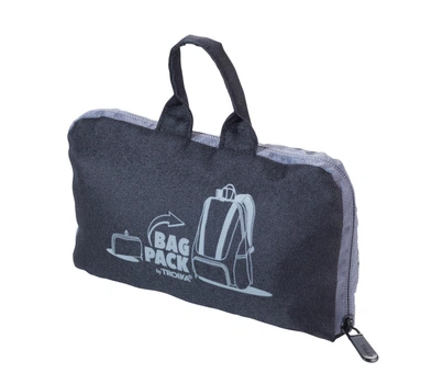 Рюкзак складаний Troika "BAGPACK", чорний 4010862