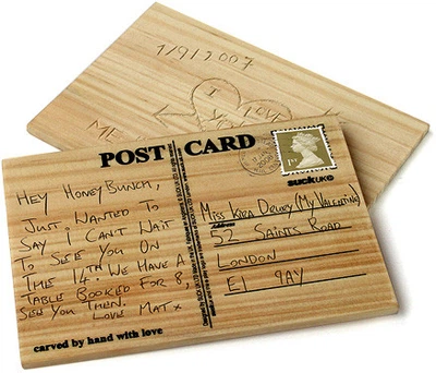 Деревянная открытка "CARVECARD" 4009571