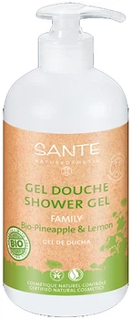 Гель для душу Ананас та Лимон Sante Shower Gel Pineapple and Lemon 500ml (231703-947204-2)