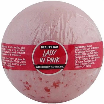 Буряча куля для ванни Beauty Jar Lady In Pink 150g (861741-860330-2)