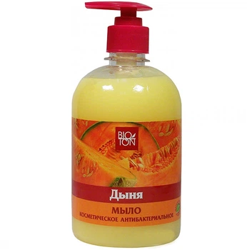 Мыло косметическое антибактериальное "Дыня" Bioton Cosmetics 1000ml (812279-984187-2)