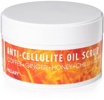 Антицеллюлитный разогревающий скраб для тела Hillary Anti-Cellulite Oil Scrub 200g (895123-946007-2)