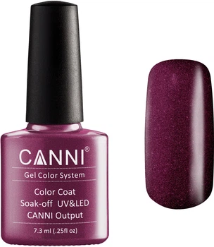 Гель-лак Canni Gel Color System 212 - Винный с микроблеском (7.3 мл) (638136-1315678-2)