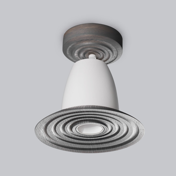 Светильник настенный Gaff Orbit Grey oil Белый