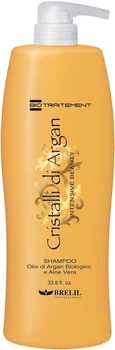 Шампунь для волос с маслом аргании и алоэ Brelil Professional Bio Cristalli di Argan Shampoo 1000ml (227540-498685-2)