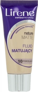 Основна основа для макіяжу Lirene Nature Matte Foundation 10 - Porcelanowy (30 мл) (228016-943309-2)
