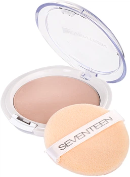Прозрачная компактная пудра "Алоэ Вера" Seventeen Natural Silky Transparent Compact Powder 05 - Honey (10 г) (892043-1001406-2)