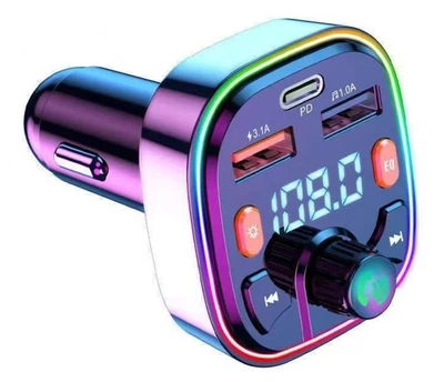 FM-трансмиттер Aiver Q55 Car MP3 Player Bluetooth v5.0 Quick Charge 3.0+PD
