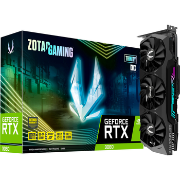 Видеокарта Zotac GAMING GeForce RTX 3080 Trinity OC LHR (ZT-A30800J-10PLHR) [77151]