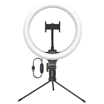 Кольцевая LED лампа Baseus Live Stream Holder Table Stand (CRZB10-A01) [79297]