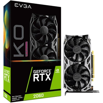 Видеокарта EVGA GeForce RTX 2060 KO Ultra Gaming (06G-P4-2068-KR) [76284]