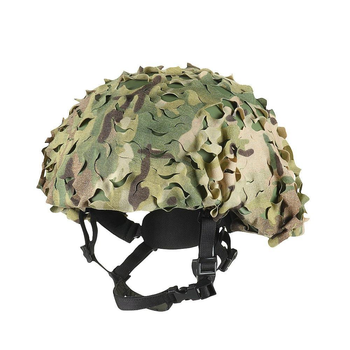 M-Tac кавер на шолом Вільха Multicam, кавер тактичний для військових на шолом мультикам від бренду M-Tac