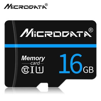 Карта памяти Microdata micro SD 16 GB Class 10 с адаптером
