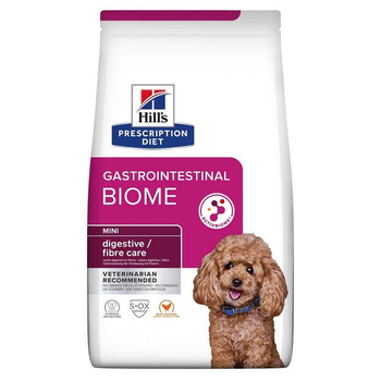 Сухой лечебный корм для собак Hill's Dog Prescription Diet Gastrointestinal Biome Mini с курицей 1 кг