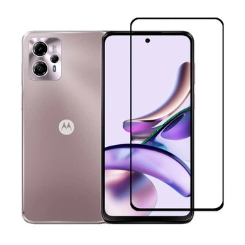 Захисне скло LUX для Motorola G53 чорний Full Сover Full Glue 0,3 мм