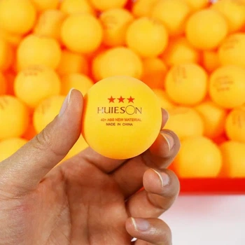 Пластиковий ABS м'яч Huieson 3* New material 40+ orange