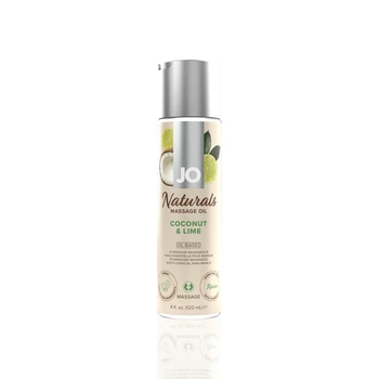 Массажное масло JO Naturals Кокос и лайм 120мл