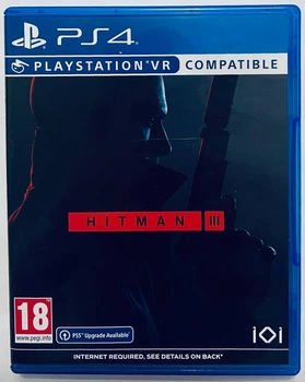 Hitman III, английская версия - диск для PlayStation 4, Б/У