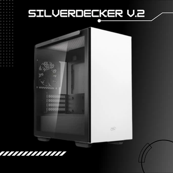 Игровой ПК SilverDecker v2 (RX 6600 8GB / Ryzen 5 5500 / DDR4 16GB / SSD 250GB / HDD 1TB)