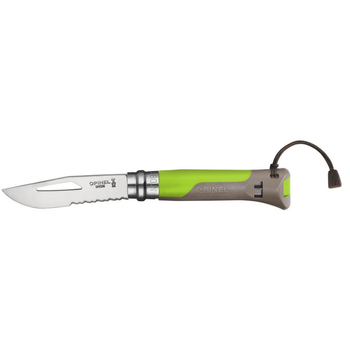 Нож Opinel 8 Outdoor зеленый (001715)