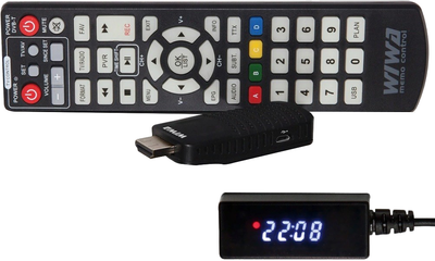 Цифровой тюнер WIWA DVB-T/T2 H.265 MINI LED (5907678819567)