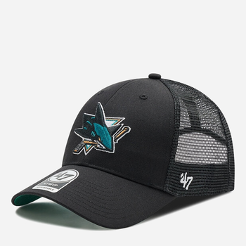 Кепка 47 Brand San Jose Sharks Branson Mesh H-Brans22Ctp-Bk One Size Чорний/Зелений (194602355733)