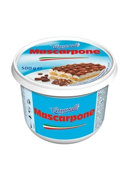 Сир вершковий м'який Casarelli Mascarpone 82% 500г