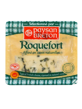 Сир Рокфор Paysan Breton Roquefort із овечого молока з пліснявою 52% 100г