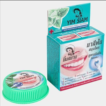 Тайская зубная паста с экстрактом гвоздики 7 эффектов Yim Siam 25 гр
