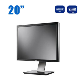 Монитор Dell 2007FPb / 20" (1600x1200) S-IPS / VGA, DVI, RCA, USB / VESA 100x100 б/у
