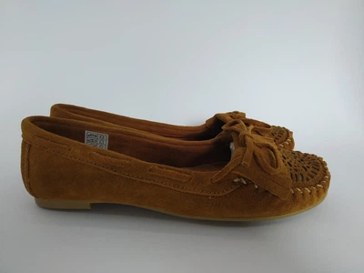 Мокасини жіночі замшеві Bata 37р. 24 см коричневі