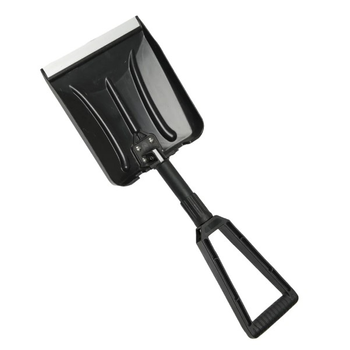 Складана совкова лопата MIL-TEC Snow Shovel чорний