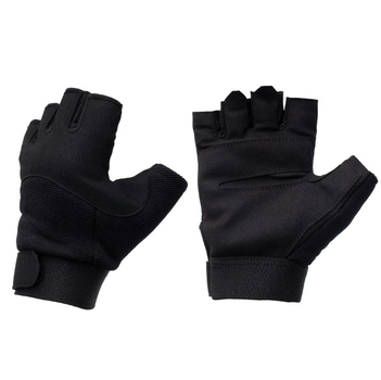 Універсальні тактичні рукавиці безпалі Army Fingerless Gloves Black L