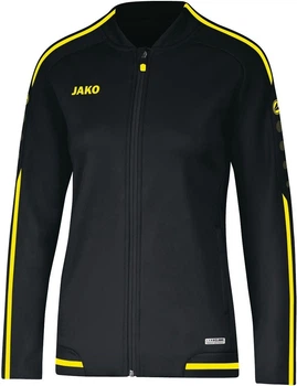 Олимпийка (мастерка) женская Jako STRIKER 2.0 черно-желтая XS 9819-33