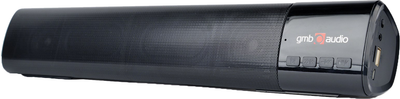 Głośnik przenośny Soundbar Gembird SPK-BT-BAR400-01 Stereo 10 W Czarny (GKSGEMSOU0001)