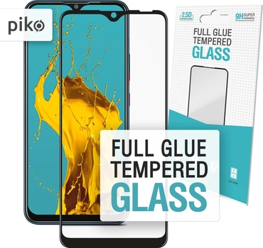 Защитное стекло Piko Full Glue для ZTE Blade 20 Black (1283126504655)