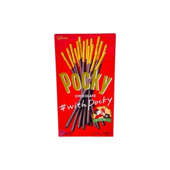 Японські палички в глазурі Glico Pocky Chocolate 2 Pack 72 грам