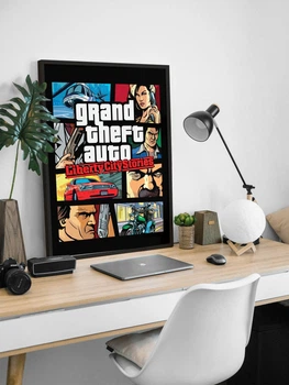 Постер/плакат игры GTA / ГТА / Grand Theft Auto: Liberty City Stories